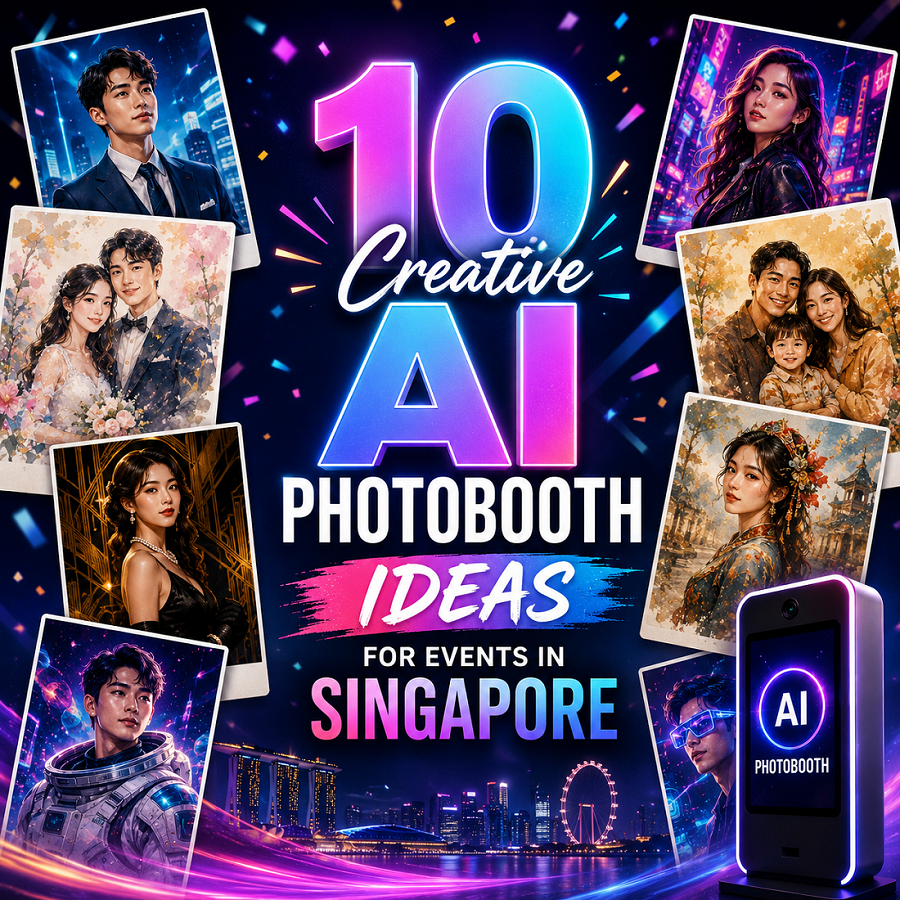 10 Creative AI Photobooth Ideas for Events in Singapore